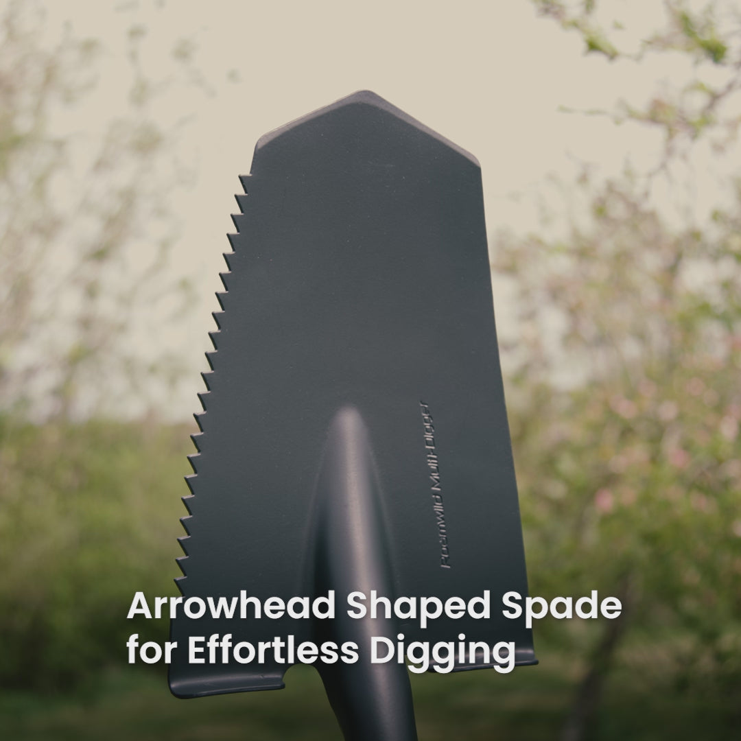 Load video: Roamwild Multi-Digger Spade
