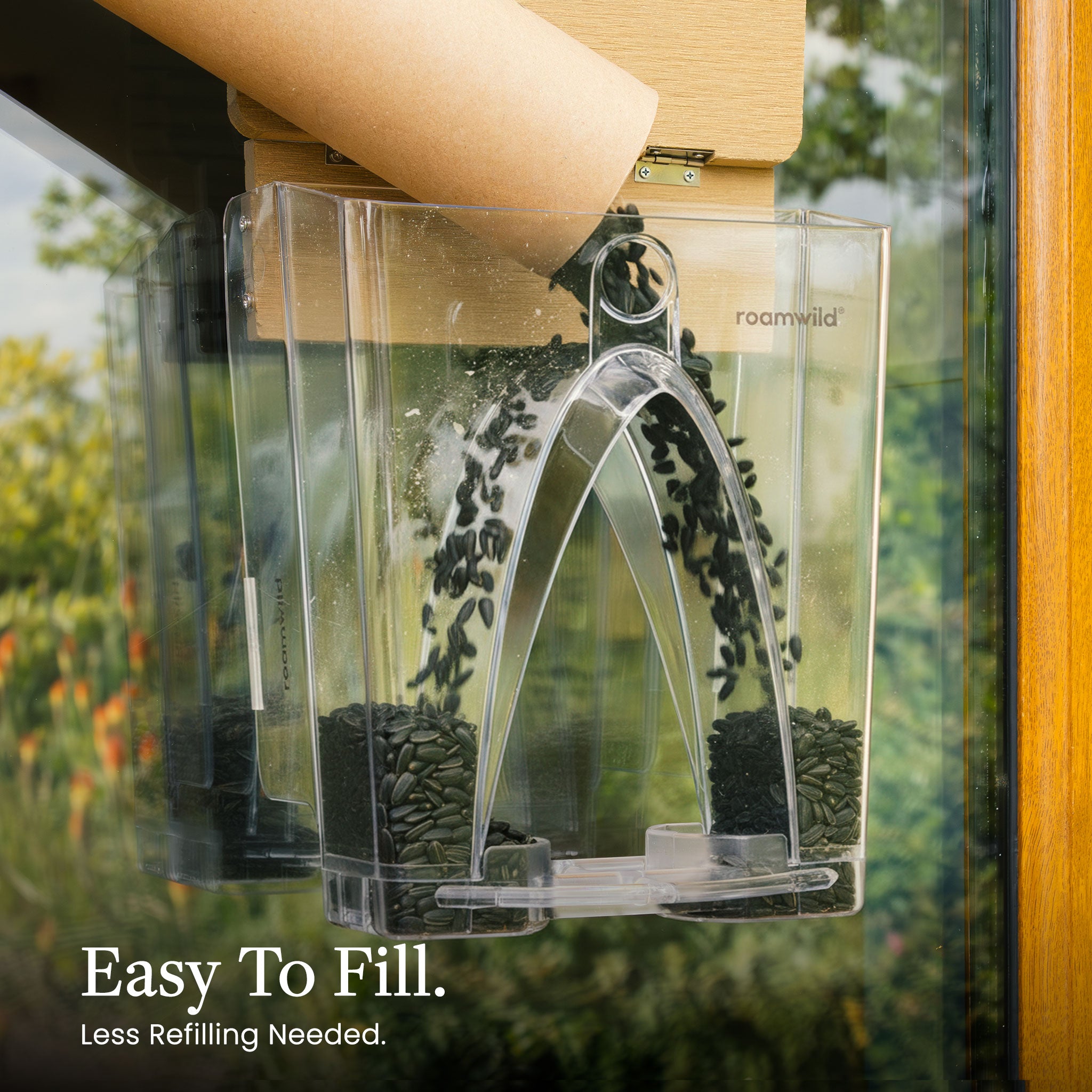 Roamwild Arch Window Bird Feeder