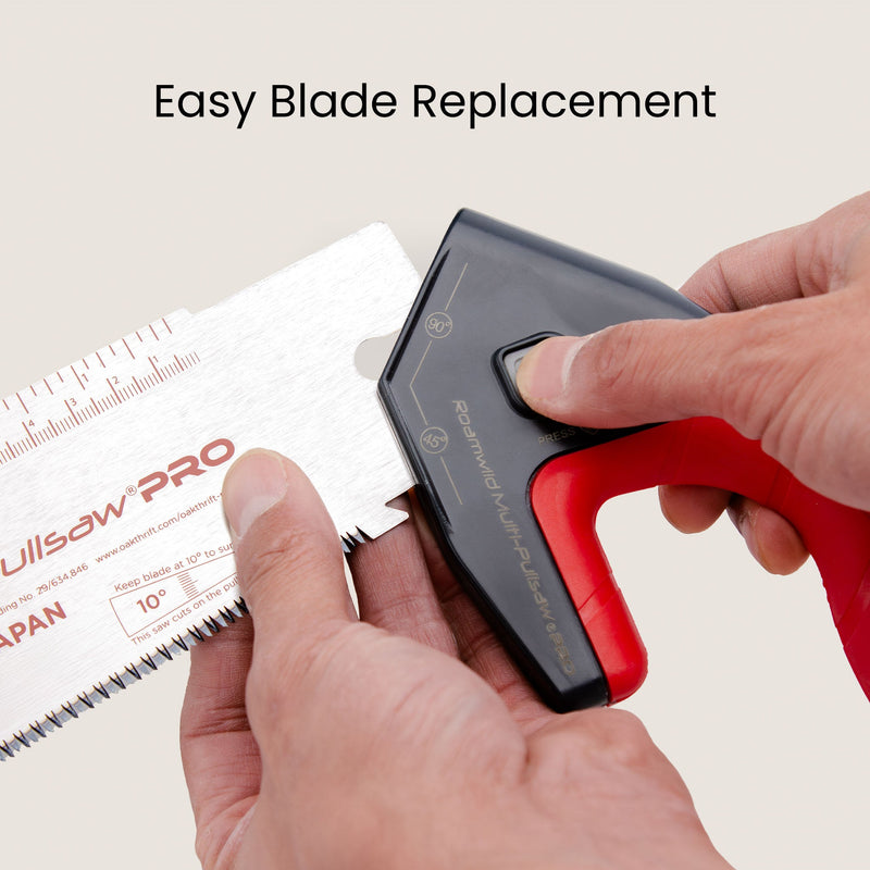 Replacing the pull saw blade
