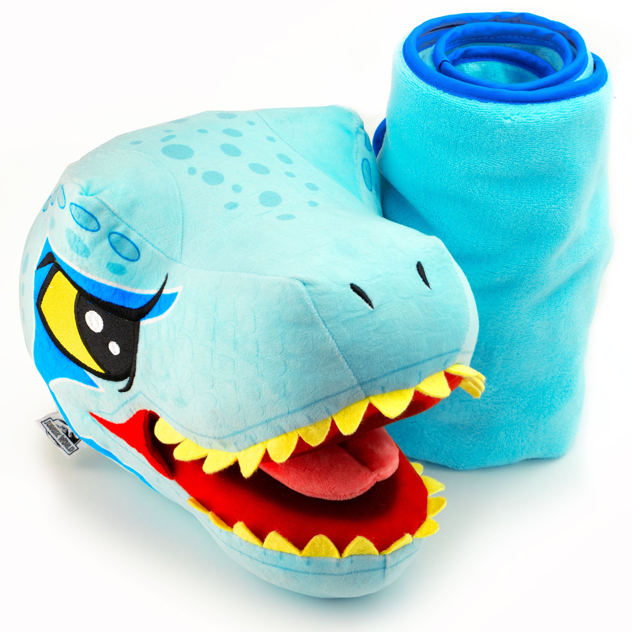 Jurassic World  Kids Travel Pillow (Blue Raptor)