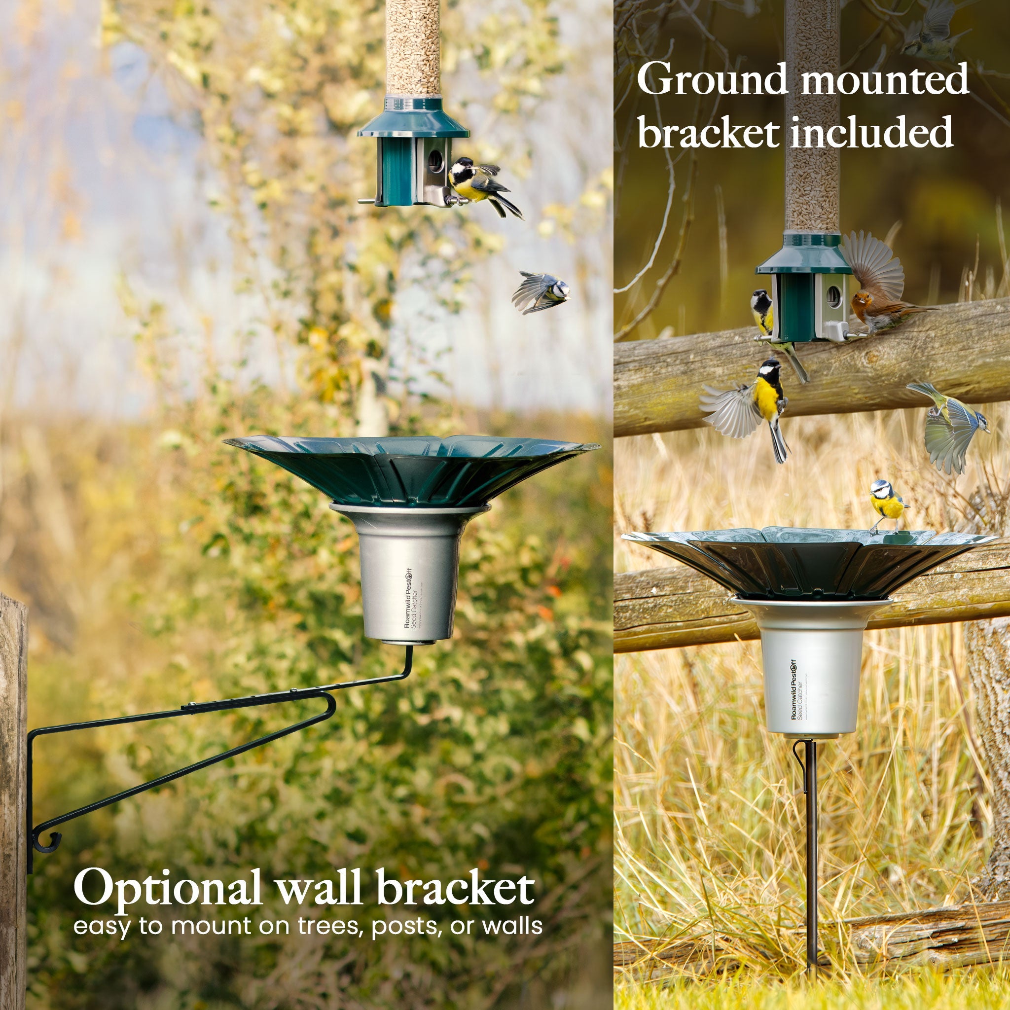 Roamwild PestOff Bird Seed Catcher