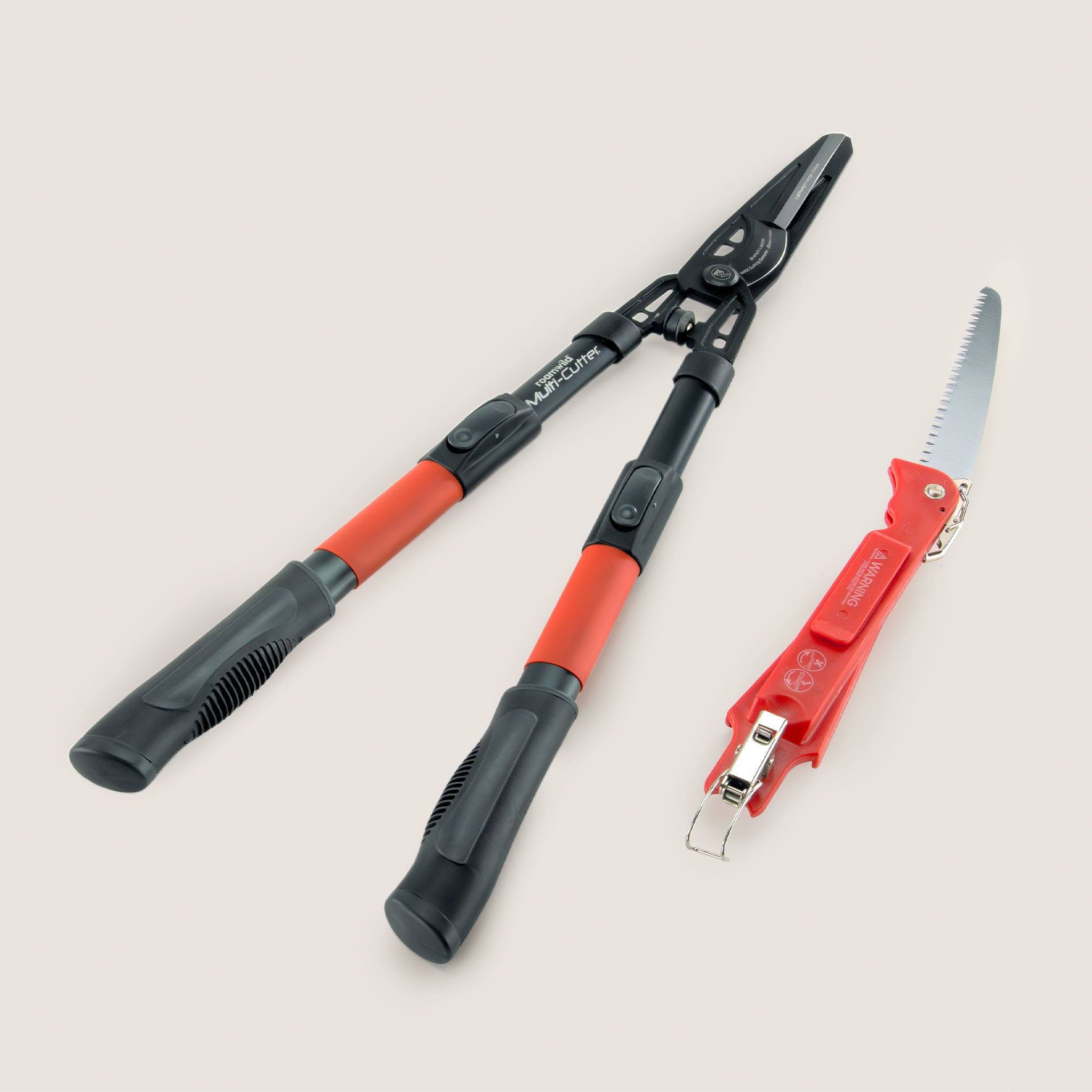 Load video: Roamwild Multi-Cutter | Garden Shears, Bypass Lopper &amp; Pruning Saw In One