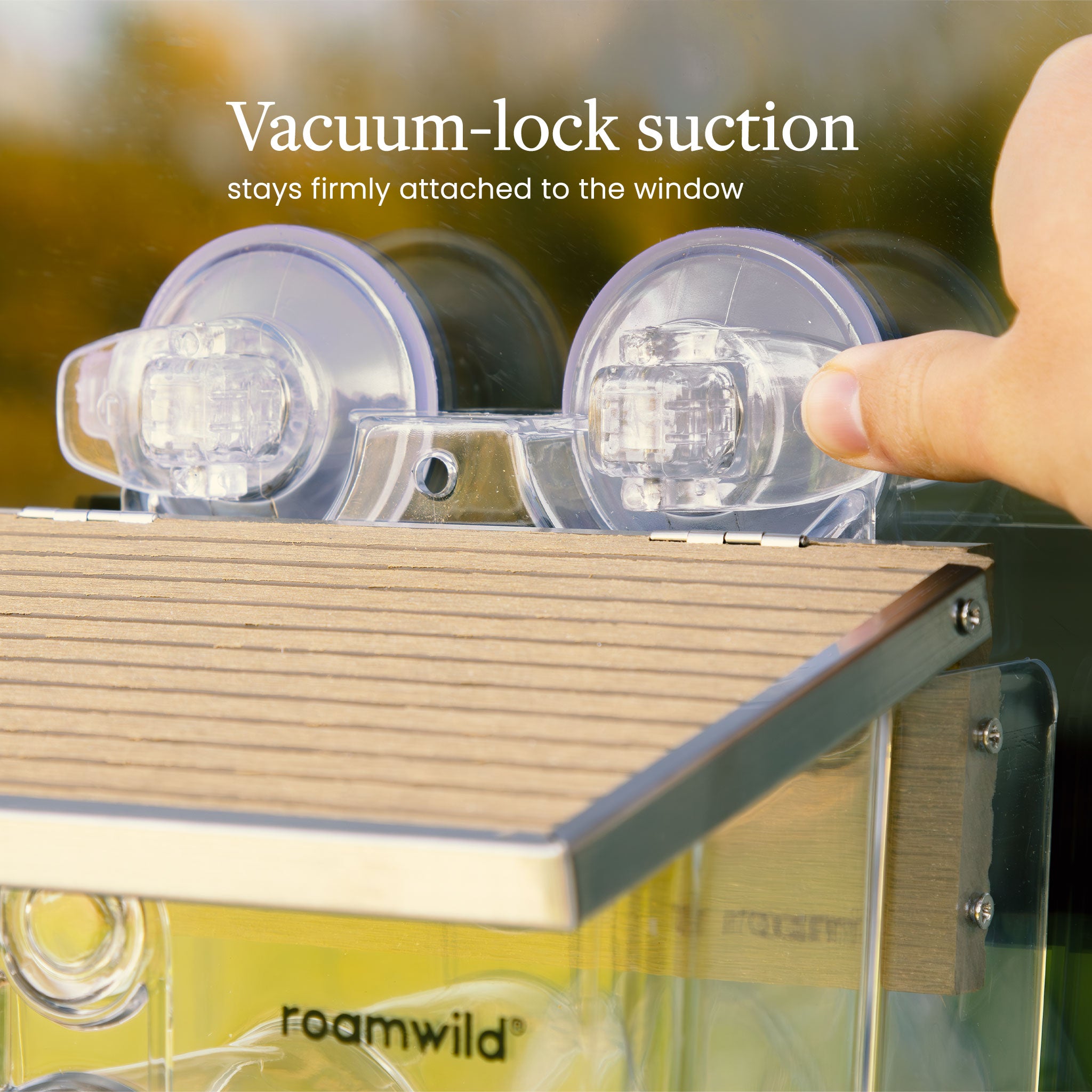 Roamwild Arch Window Bird Feeder