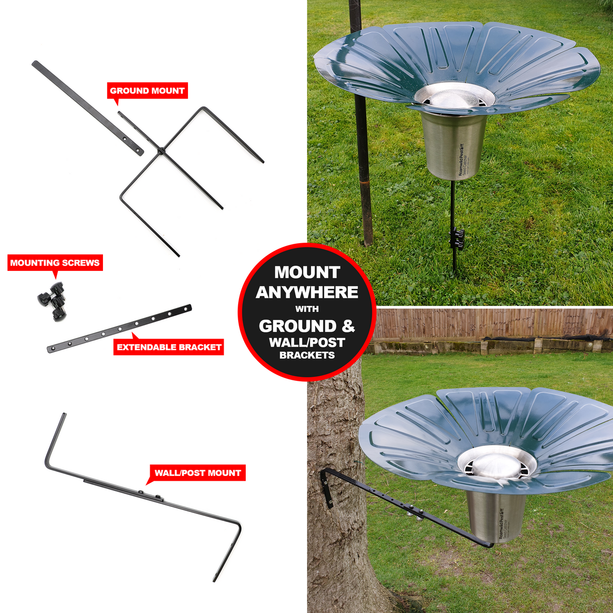 Roamwild PestOff Bird Seed Catcher