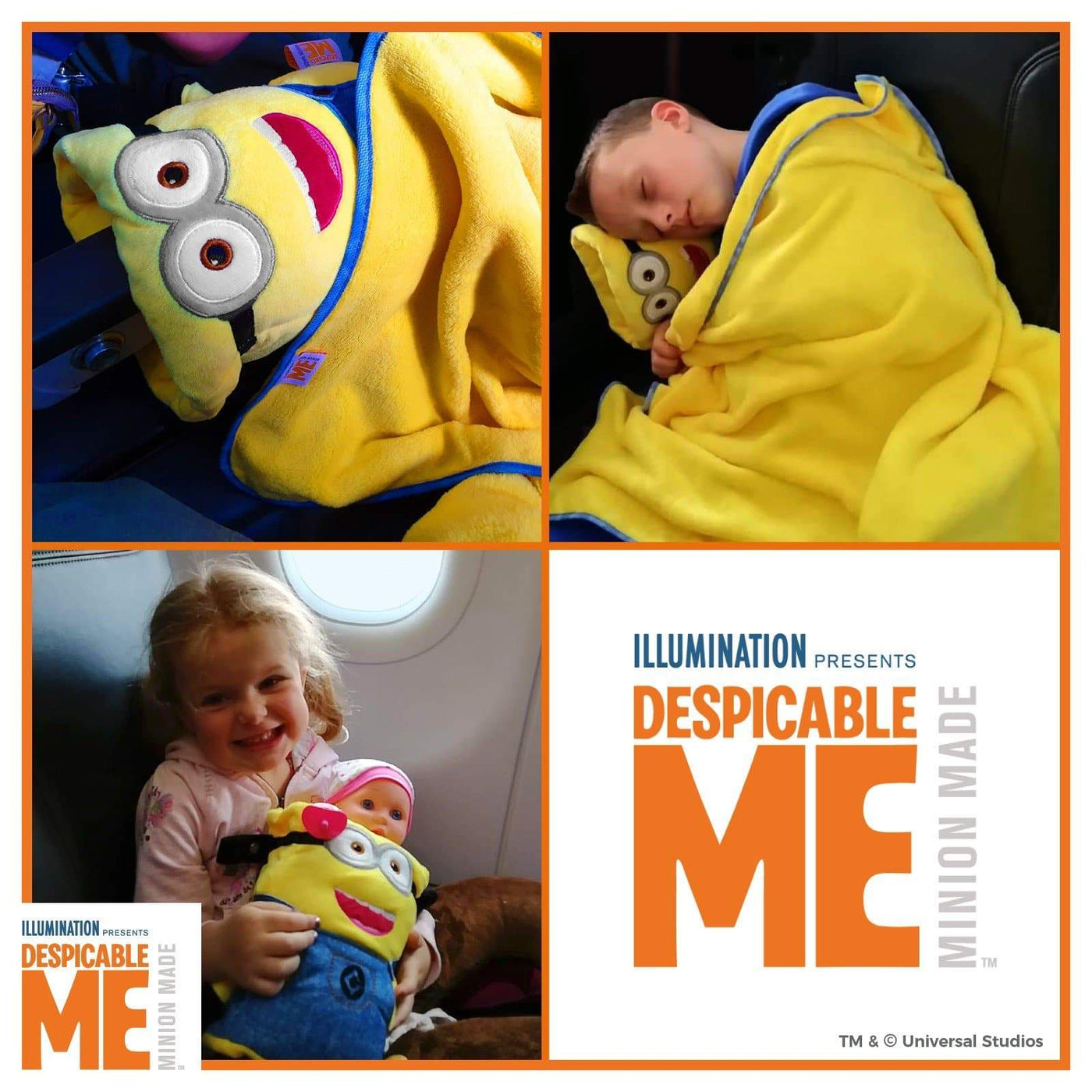 Official Universal Despicable Me Minion Armrest Buddy™ - Roamwild