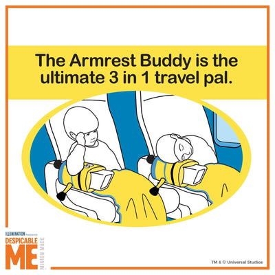 Official Universal Despicable Me Minion Armrest Buddy™ - Roamwild